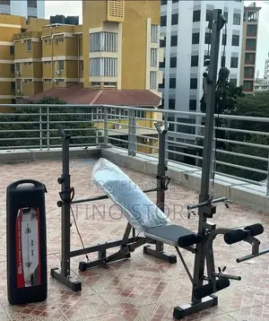 Combination of Bench Press and 50kg Set Weight Dumbells