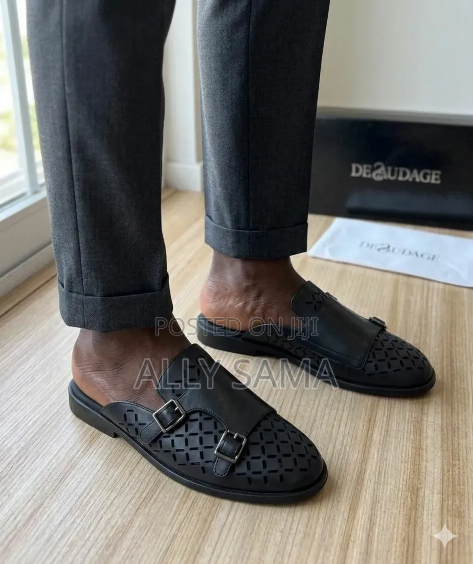 Men's Shoes Alichoki Material Pure Leather