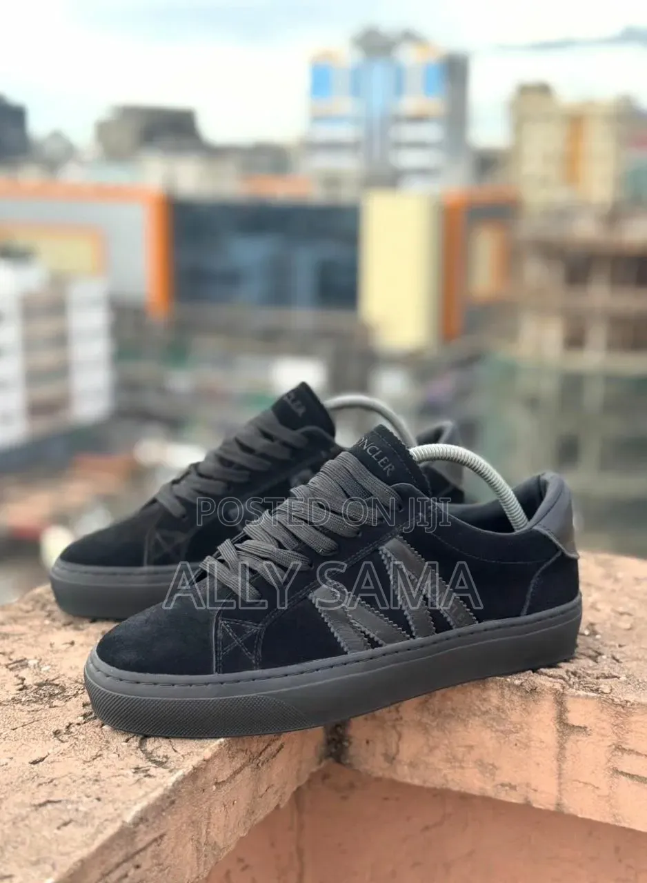 Men's Shoes Moncler Material Suede