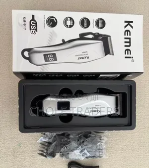 Rechargeable Kemei Km-917 Hair Clipper Kit
