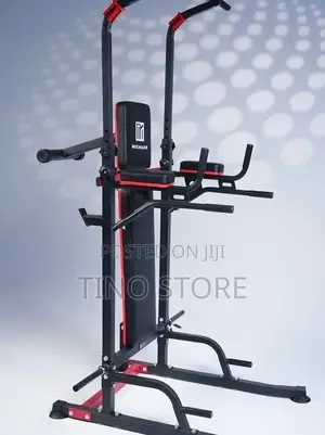 Pull Up Station With Bench Press