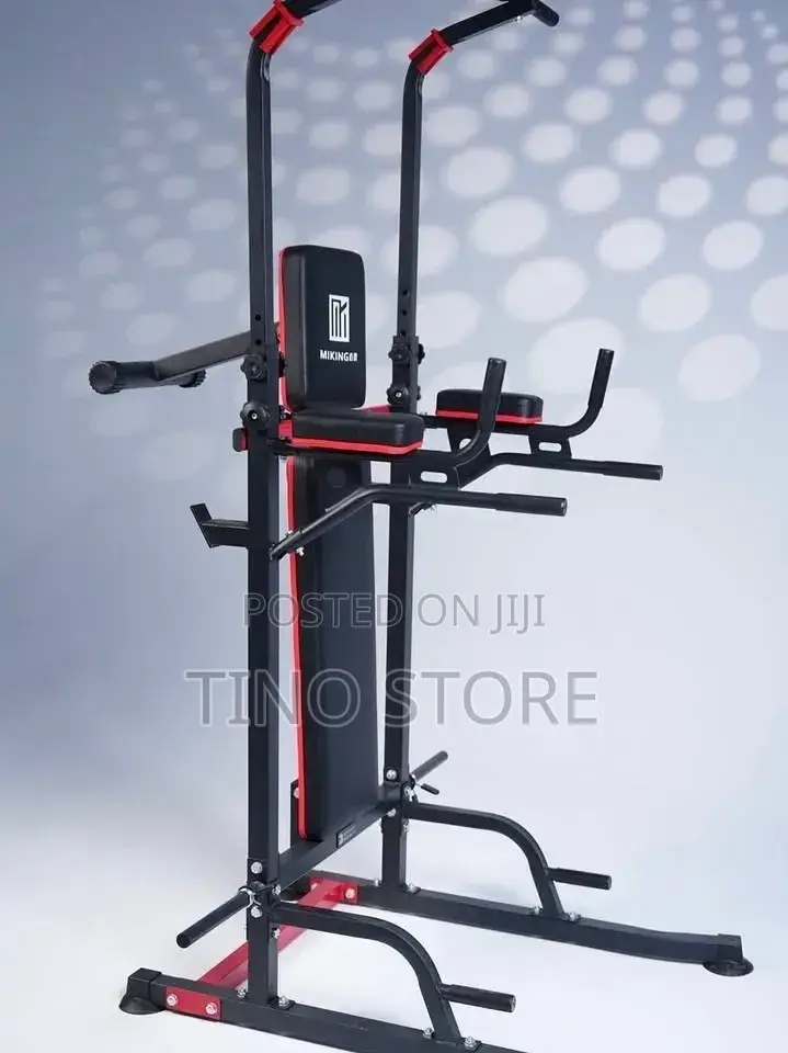 Pull Up Station With Bench Press