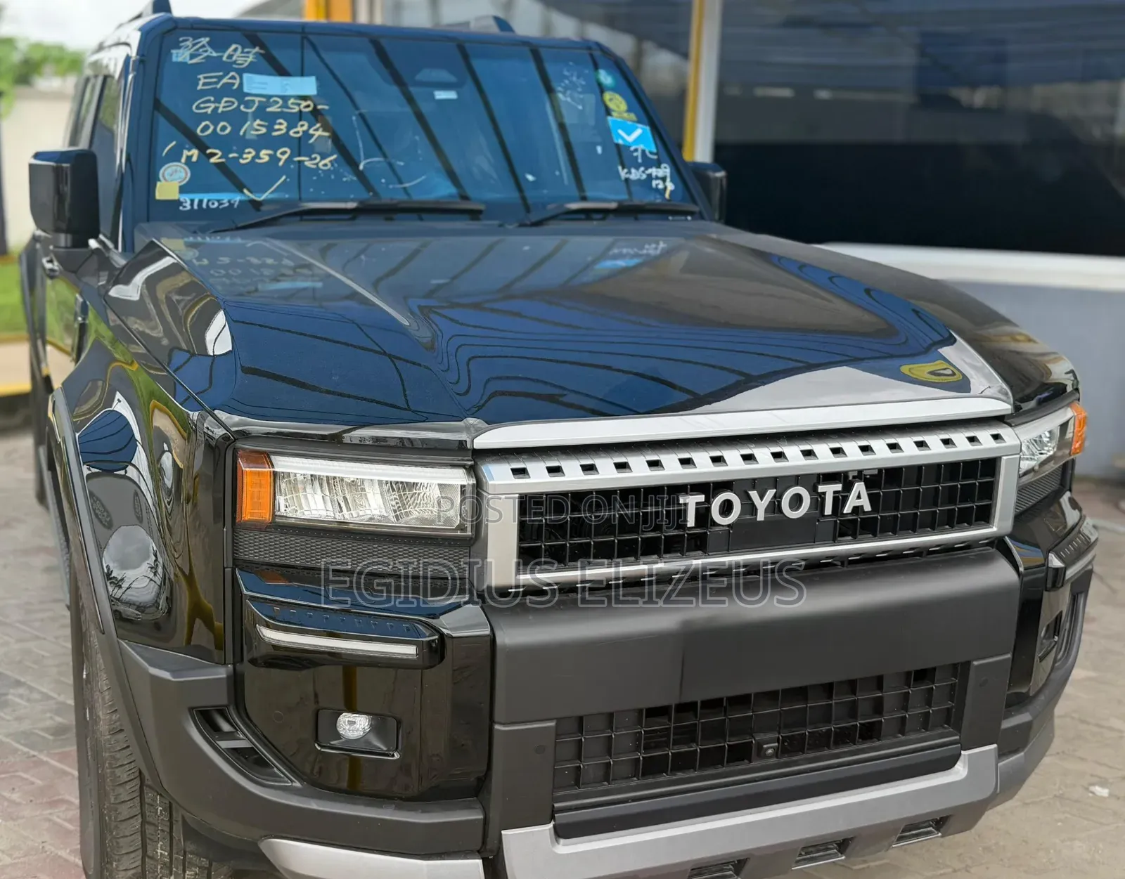New Toyota Land Cruiser Prado 2024 Black