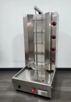 Commercial Gas Shawarma Machine 4 Burners
