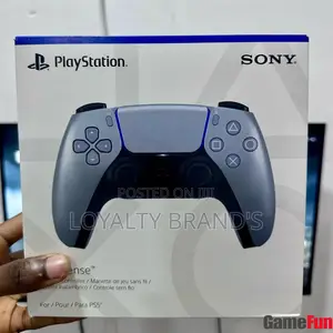 Metallic Silver Original Sony Ps5 Dualsense Wireless Controllers