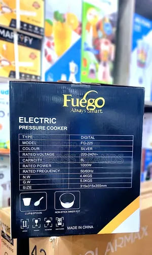 Fuego Electric Pressure Cooker 6 Liters [ Fg-225 ]