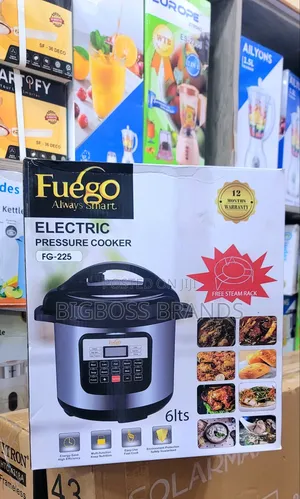 Fuego Electric Pressure Cooker 6 Liters [ Fg-225 ]