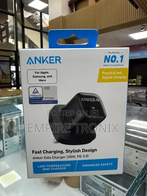Anker Zolo 30w Compact Usb C Gan Charger