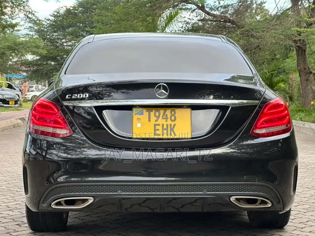 Mercedes-Benz C-Class 2015 Black