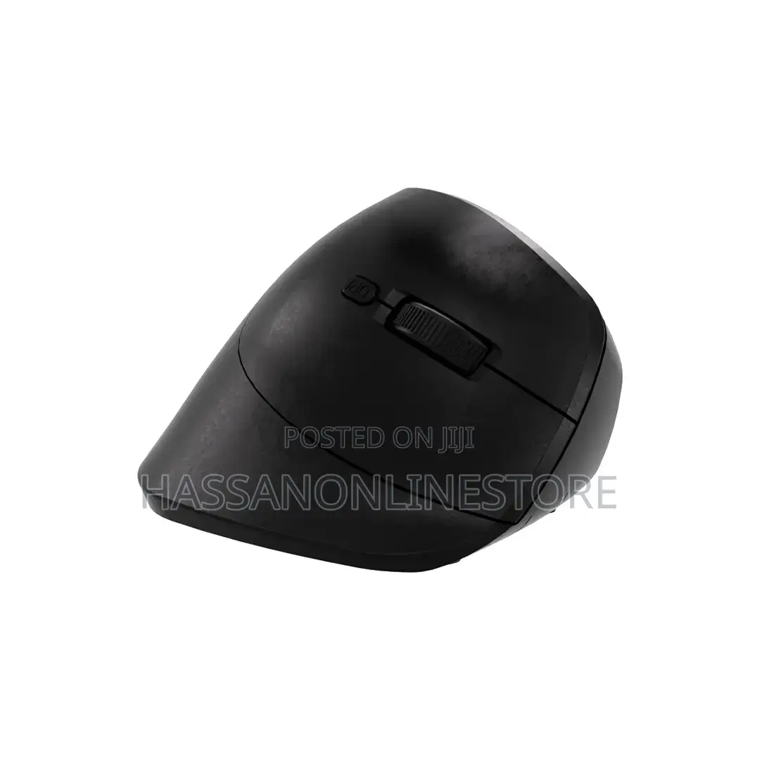 Porodo Vertical 4000 Dpi Wireless Mouse - Black