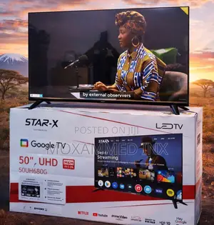 Star-X 50-Inch Uhd Led Google Tv With a Frameless