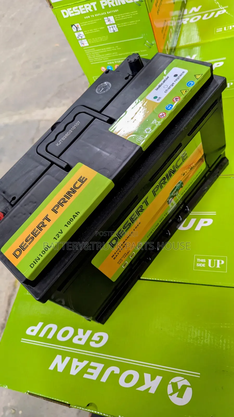 Din100 Battery