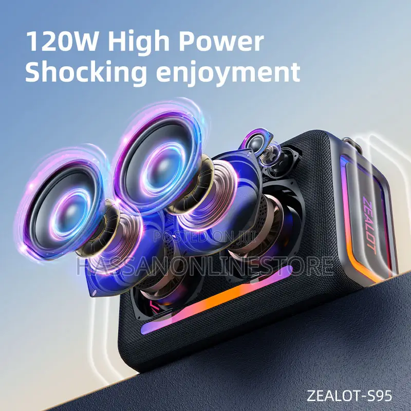 Zealot S95 120w Karaoke Speaker With Single Microphone