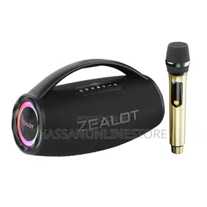 Zealot S97m 80w Outdoor Portable RGB Bluetooth Speaker With Microphone