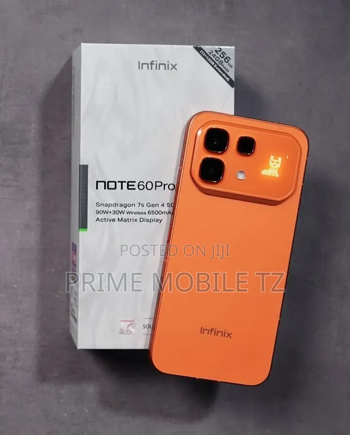 New Infinix Note 60 Pro 256 GB Orange