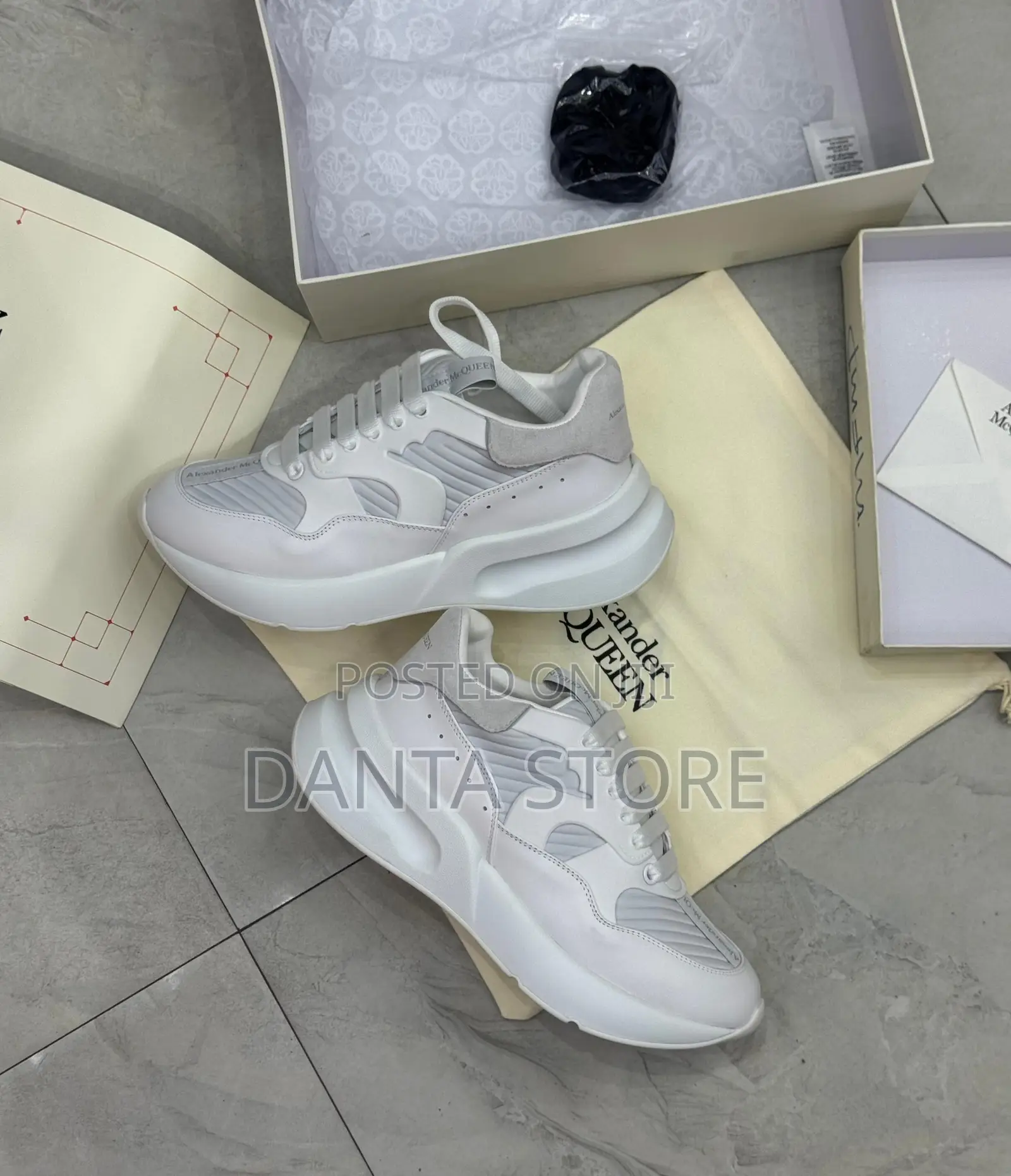 Alexander McQueen Oversized Runner Sneakers