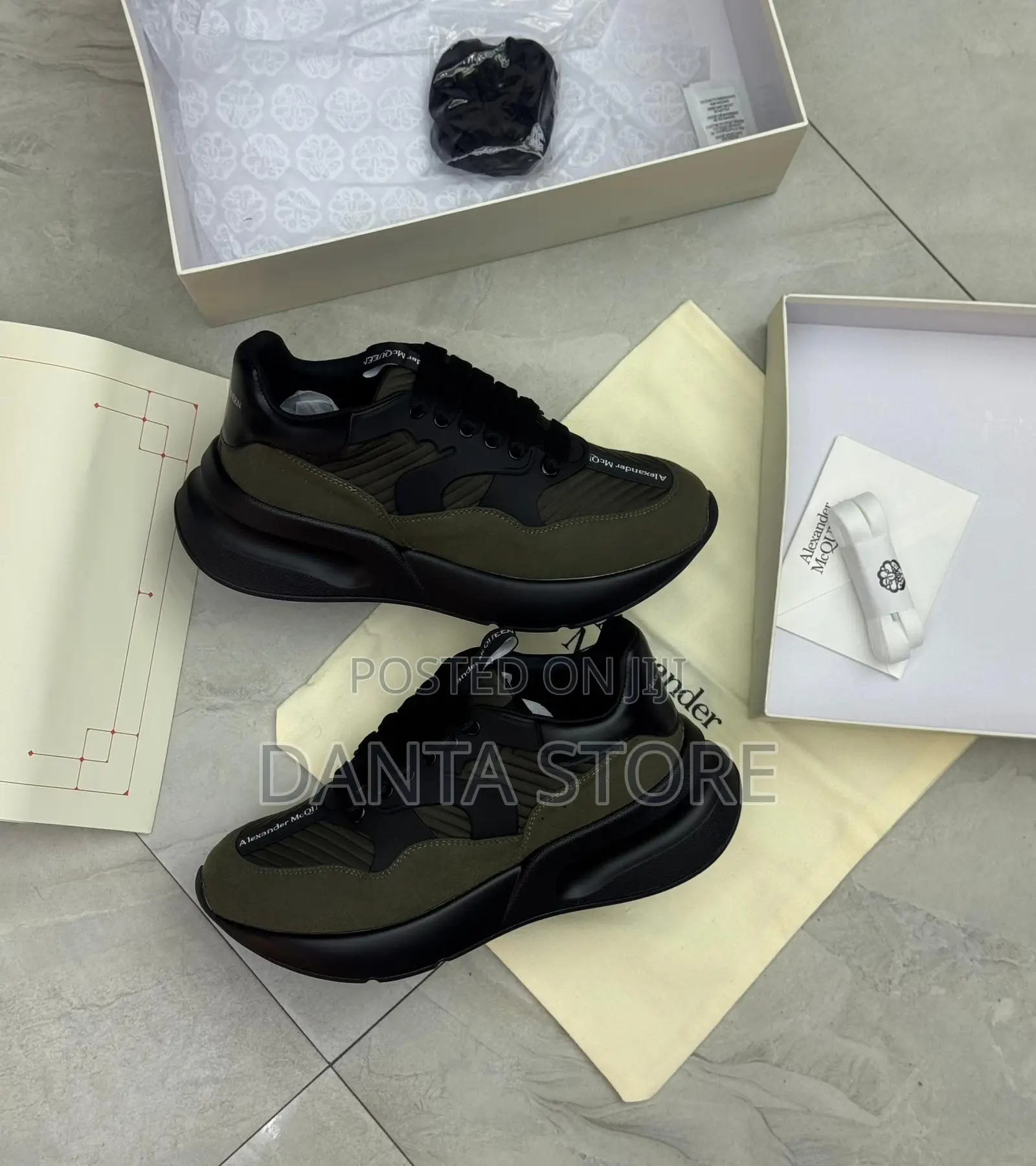Alexander McQueen Oversized Runner Sneakers