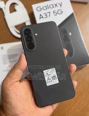 New Samsung Galaxy A37 128 GB Black