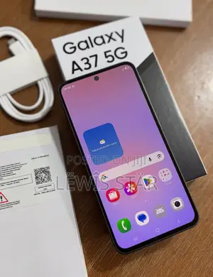 New Samsung Galaxy A37 128 GB Black