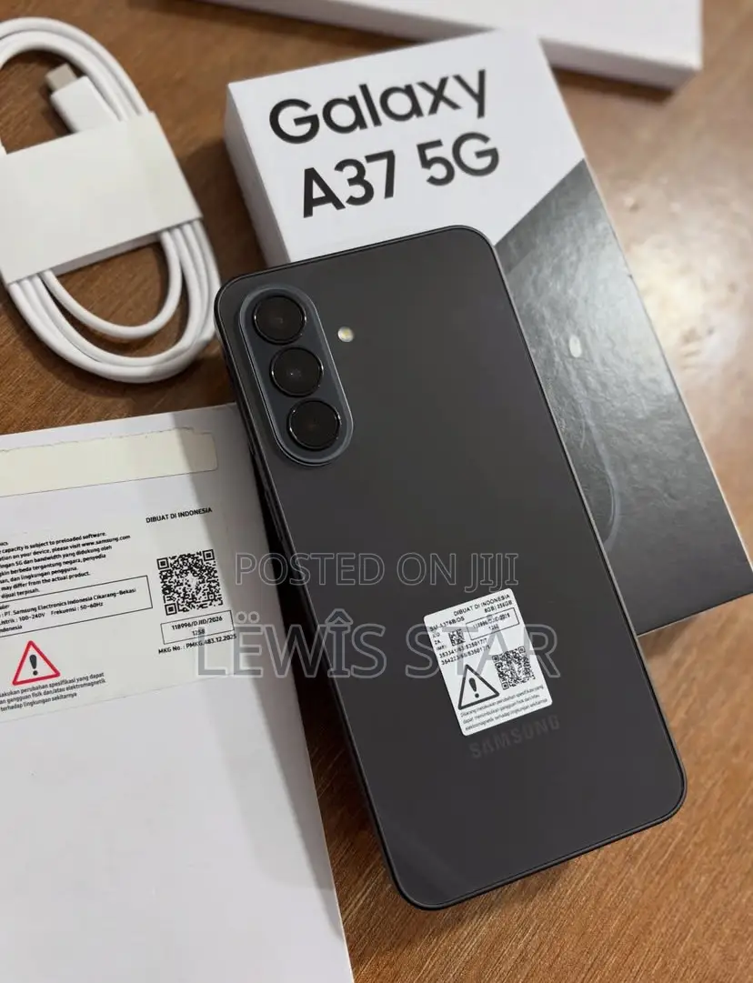 New Samsung Galaxy A37 128 GB Black