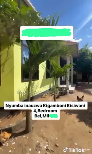 3bdrm House in Mchakama Real Estate, Kigamboni for sale