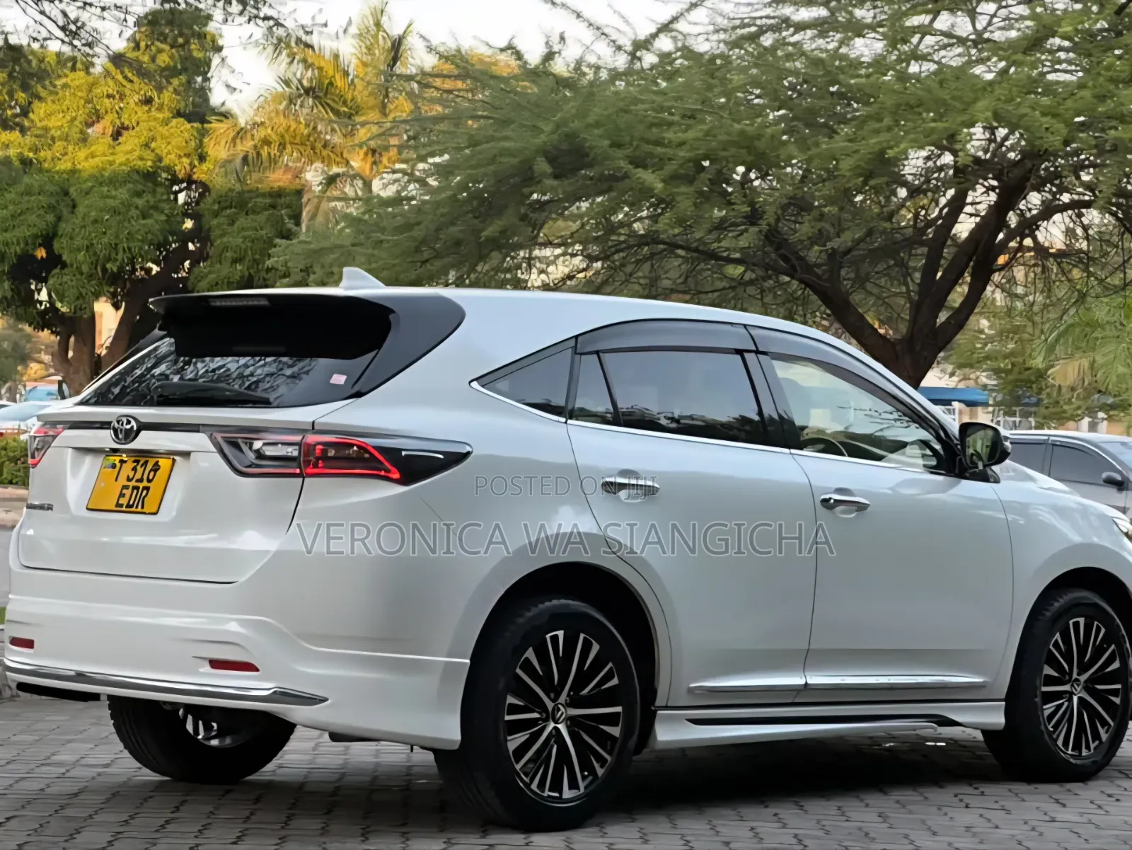 Toyota Harrier 2016 White