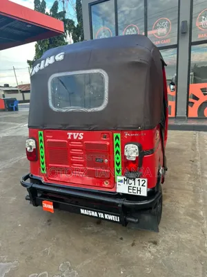 TVS King Deluxe Plus iTouch Start 2024 Red