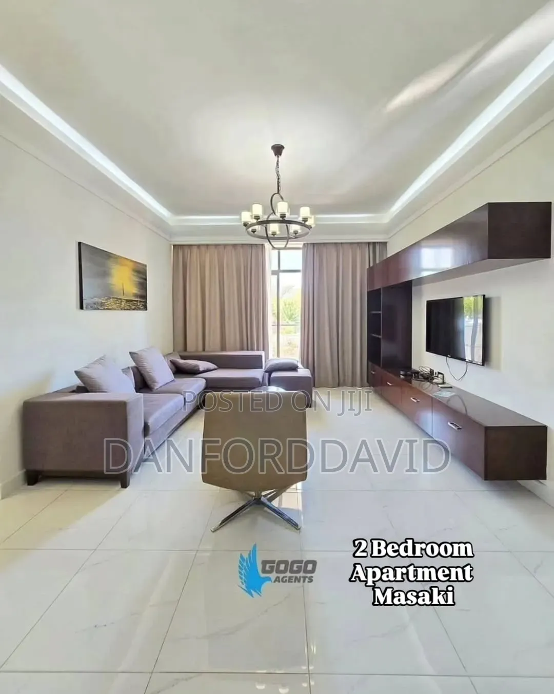 Furnished 2bdrm Apartment in Kahwa Real Estate, Masaki for rent