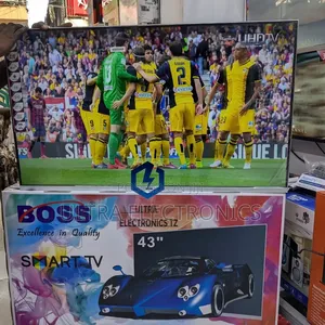 Boss Smart Frameless Tv With 43 Inches and Full Hd Display