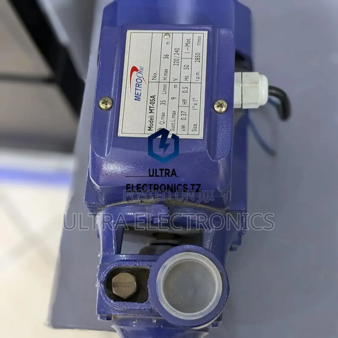 Original Metro One Surface Water Pump Kw 0.37 Hp 0.5 Size 1"X 1"