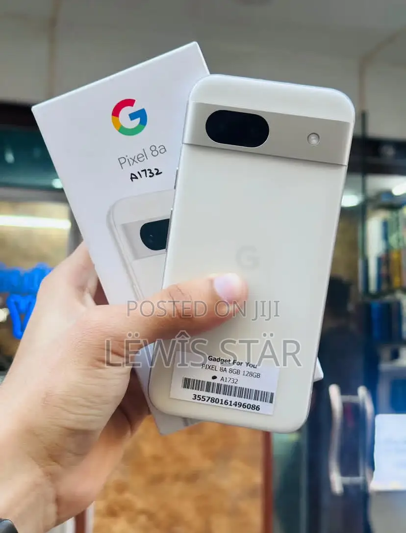 New Google Pixel 8a 128 GB White
