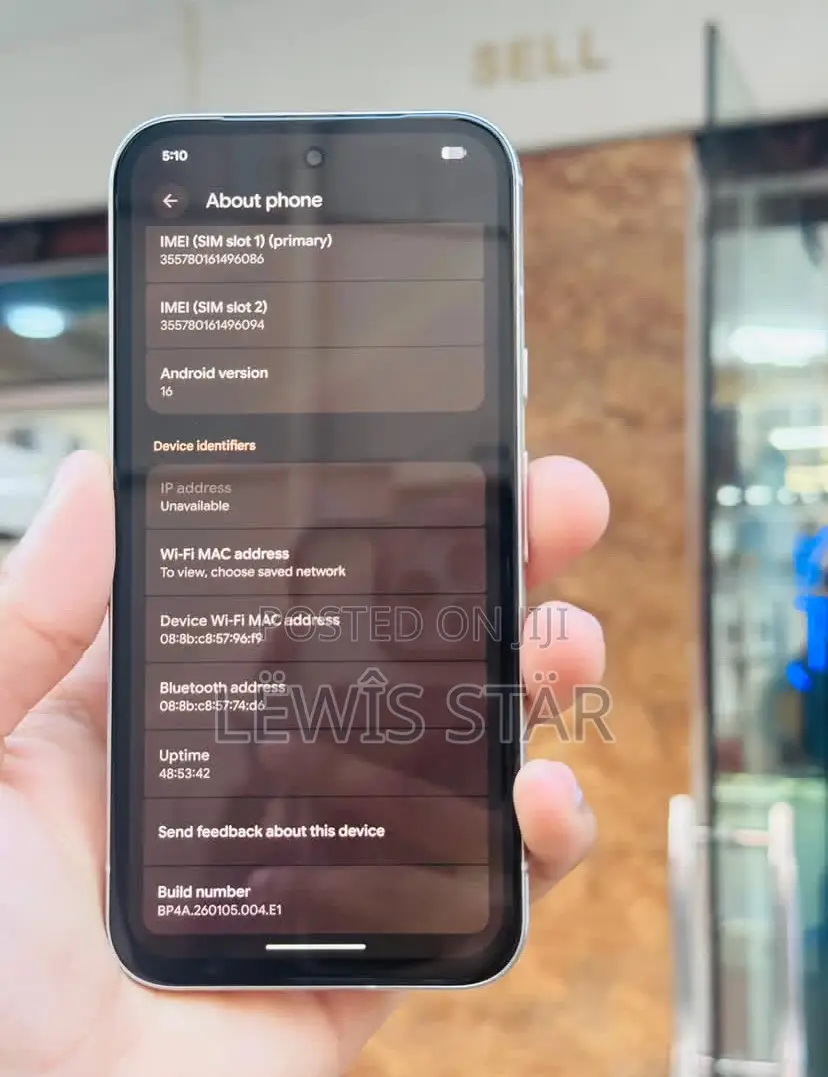 New Google Pixel 8a 128 GB White