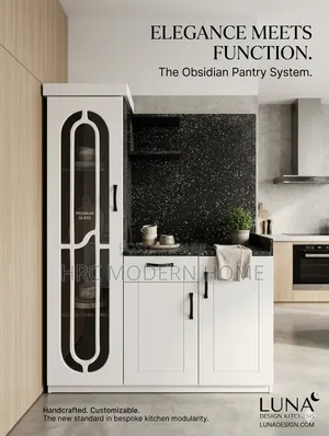 Kabati La Kisasa La Jikoni (Kitchen Pantry Cabinet) - Design Mpya!