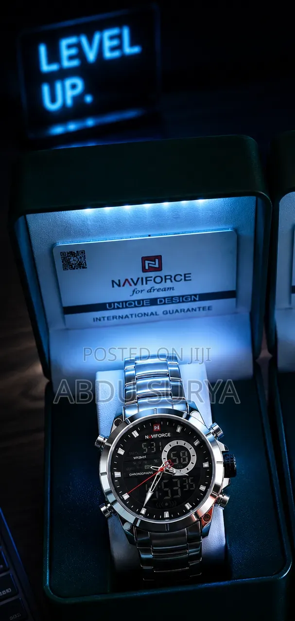 Naviforce Luxury Stainless Steel Watch  Good Condition | Box Included