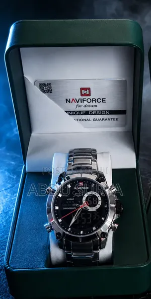 Naviforce Luxury Stainless Steel Watch  Good Condition | Box Included