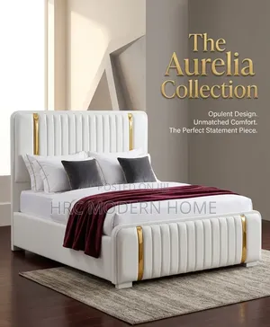 Kitanda Cha Kisasa Cha Velvet (The Aurelia Collection) 