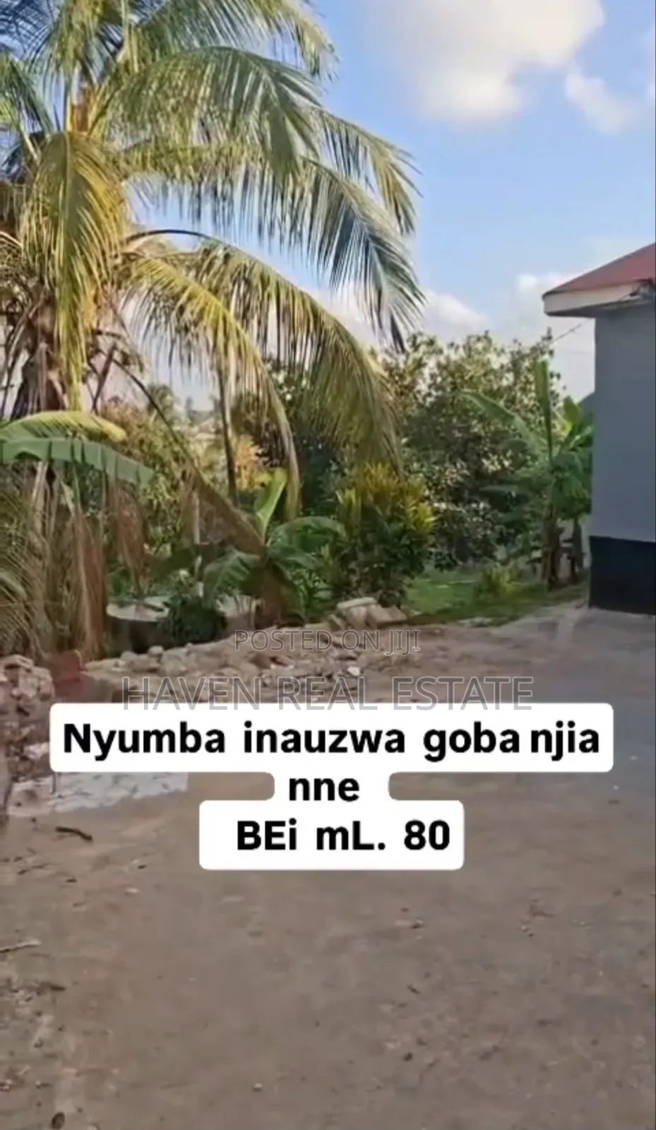 3bdrm House in Goba for sale