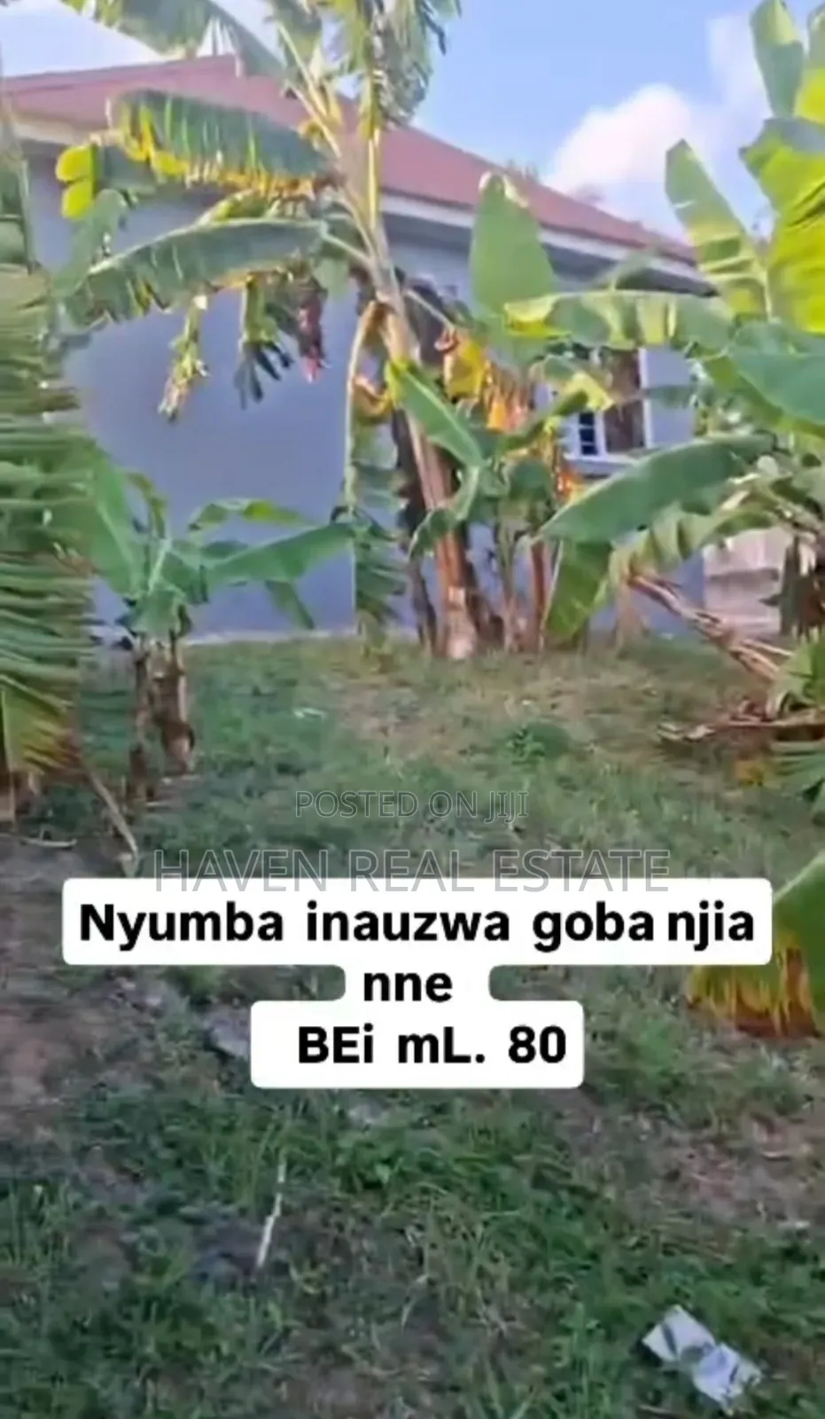 3bdrm House in Goba for sale