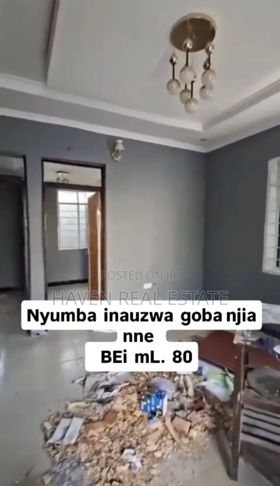 3bdrm House in Goba for sale