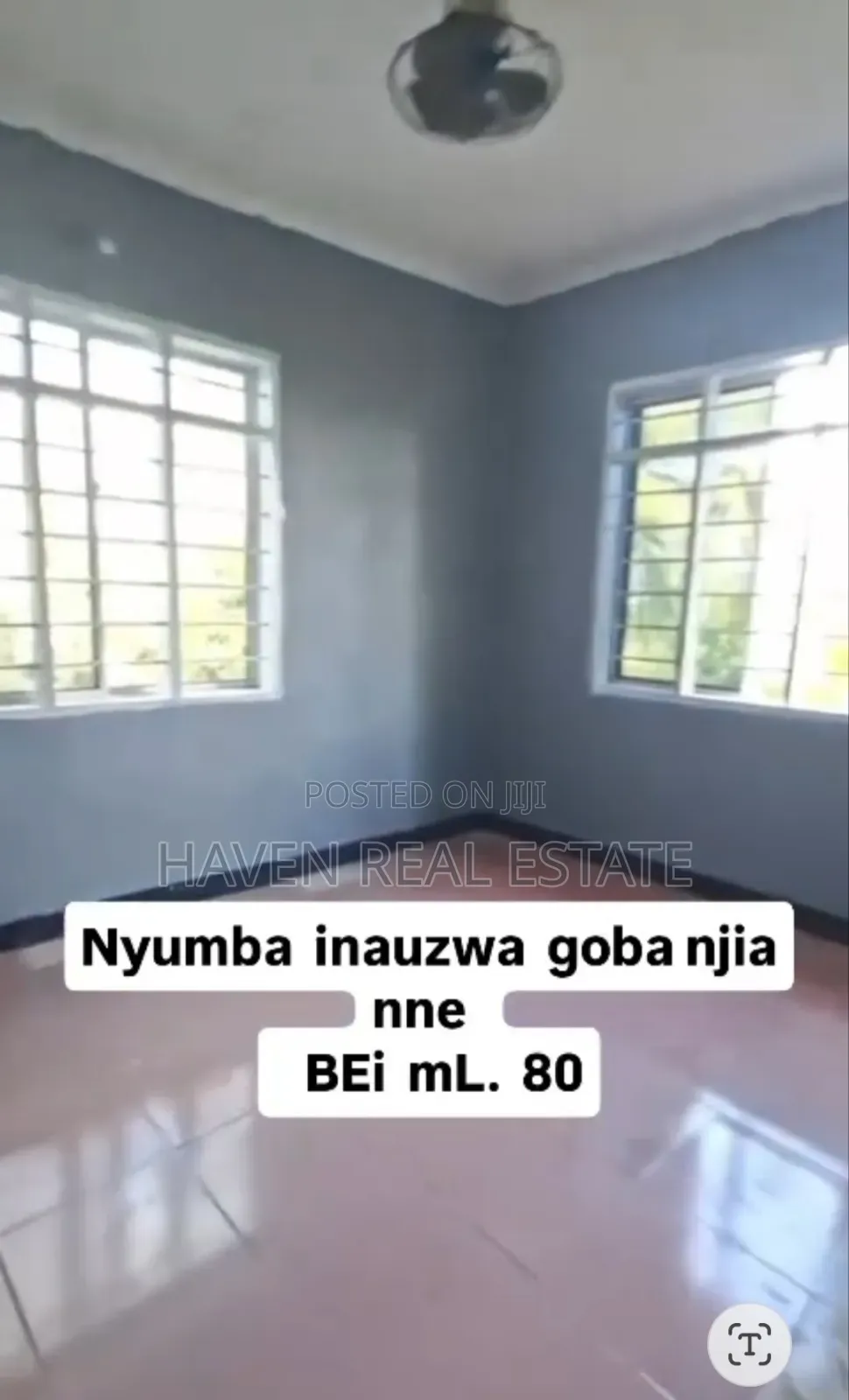 3bdrm House in Goba for sale