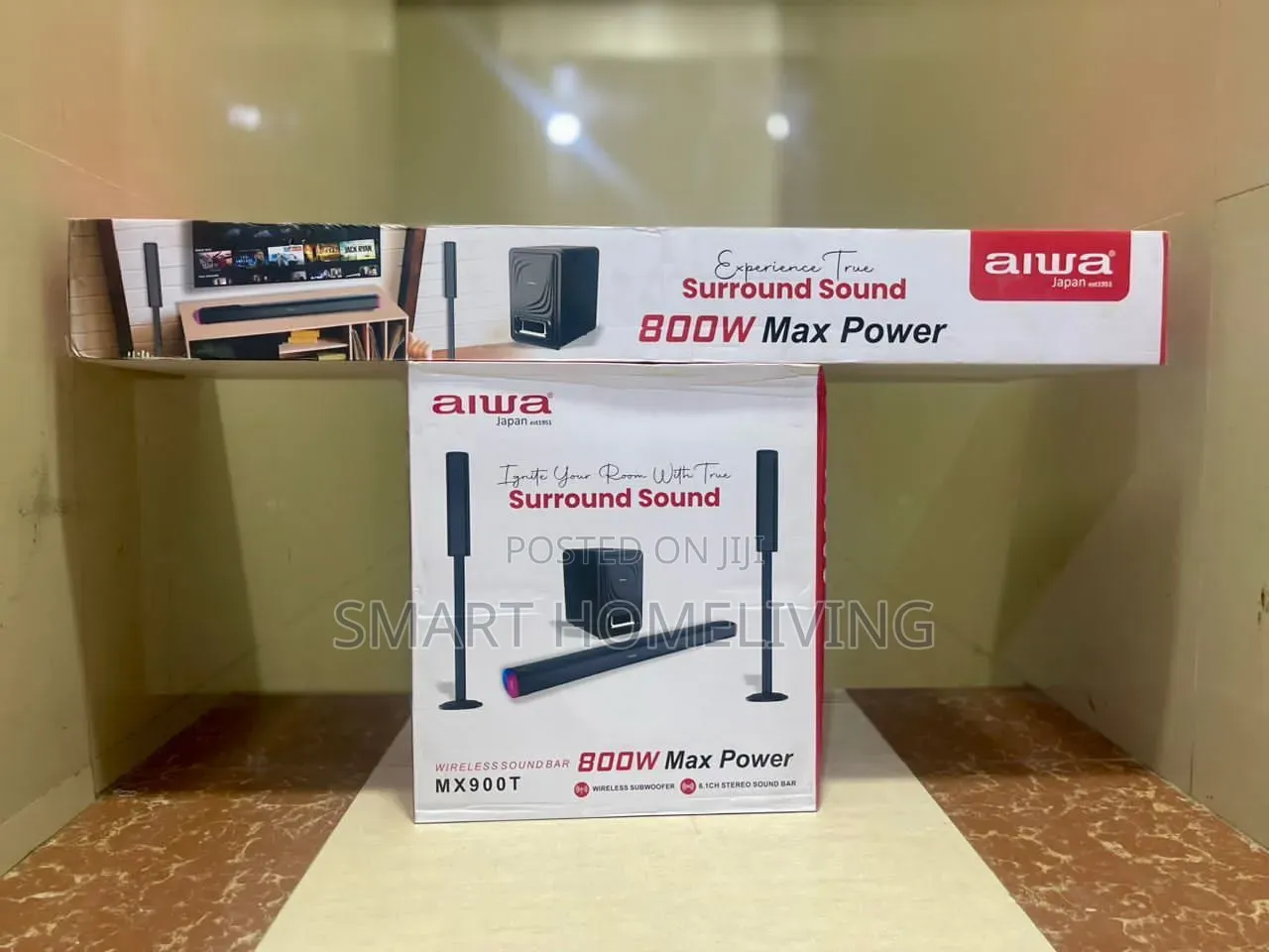 Aiwa Mx900t Wireless Soundbar and Home Theater System.