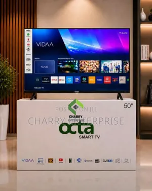 Octa Smart Frameless Tv 50inch Vidaa With Bluetooth Netflix Youtube