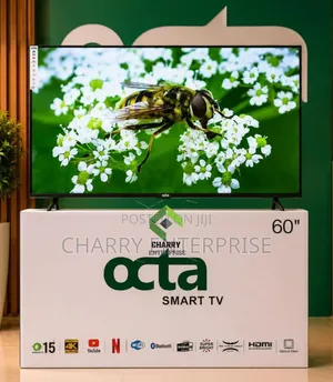 Octa Smart Android Uhd Frameless Tv 60 Inch With Wifi and Bluetooth
