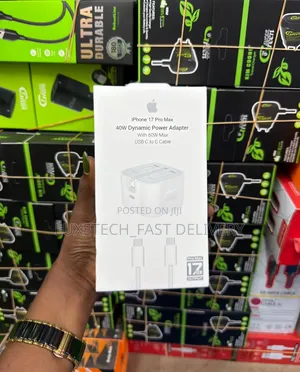 iPhone 17 Pro Max Charger 60w Maximum With Type C to Type C Cable
