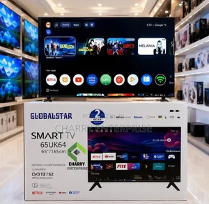 Globalstar Smart 65 Inch Tv Uhd Frameless With Bluetooth *65uk64*