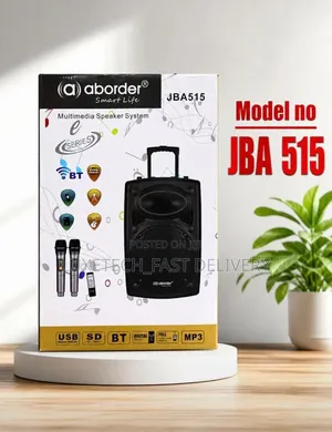 Aborder Jba515 Multimedia Speaker With 2 Microphones