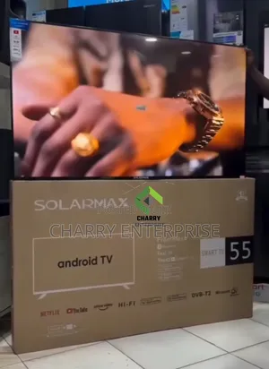 Solarmax Smart Uhd Android Tv 55 Inch Frameless With Bluetooth