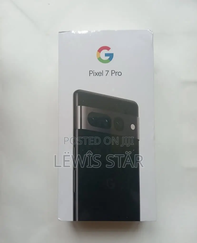 New Google Pixel 7 Pro 128 GB Black