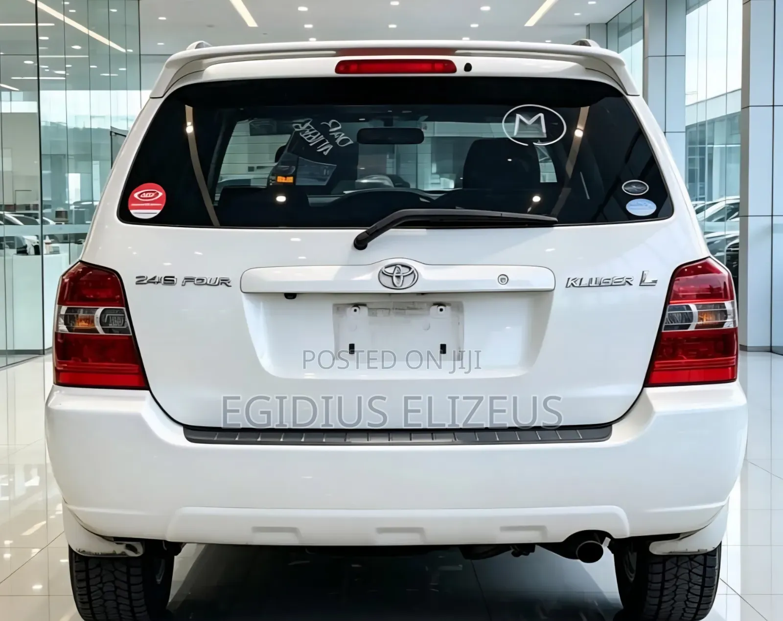 Toyota Kluger 2006 White