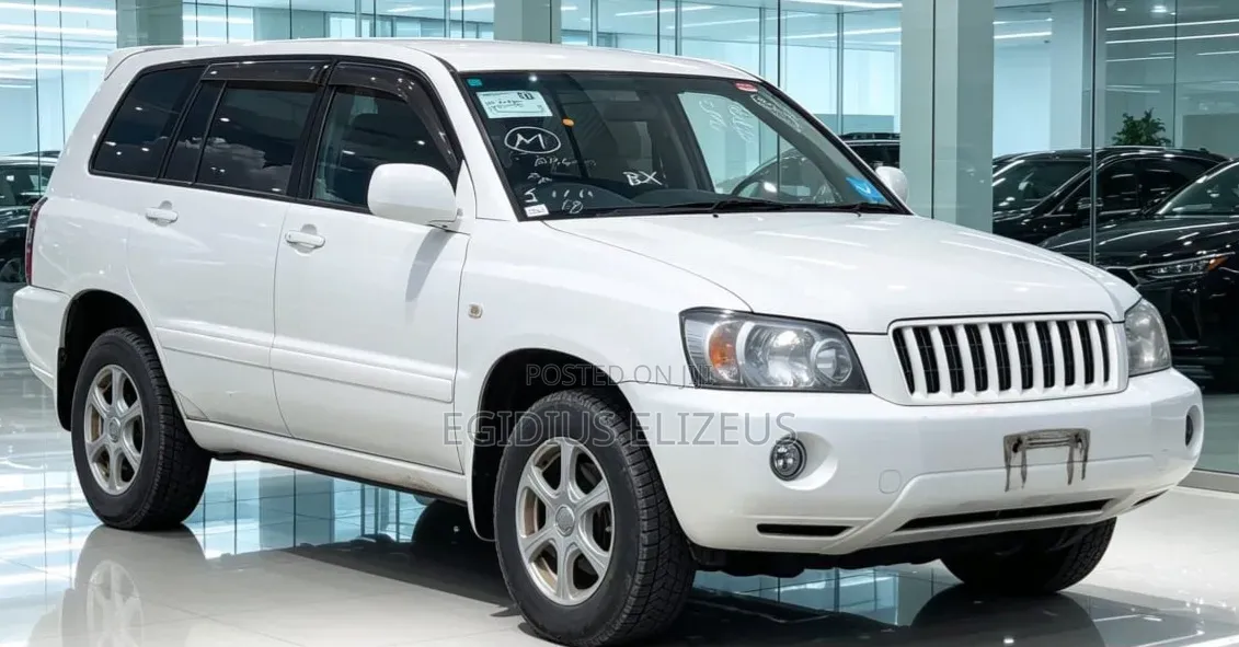 Toyota Kluger 2006 White